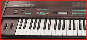 DX7 de Yamaha (photo Elian Jougla)