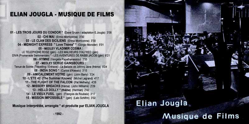 Elian Jougla - Musique De Films